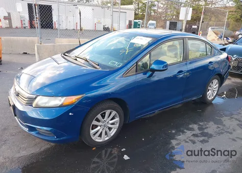 2012 Honda Civic Ex from USA, damaged, VIN 2HGFB2F85CH550521